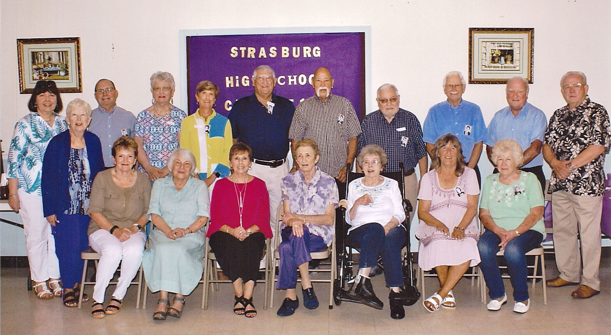 STRASBURG HIGH SCHOOL CLASS 62
